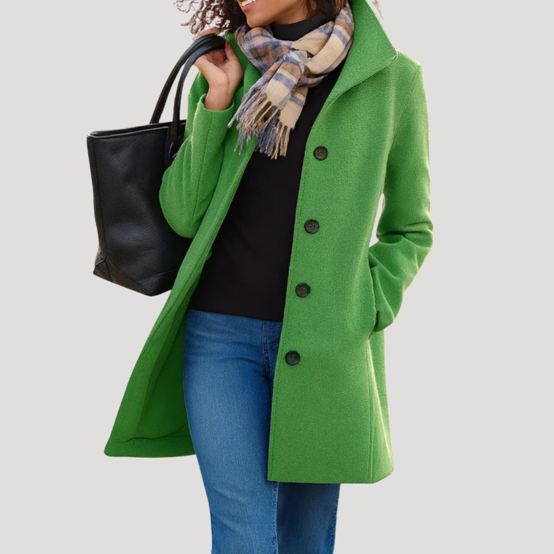 Marta | Cappotto Classico Donna Bottone
