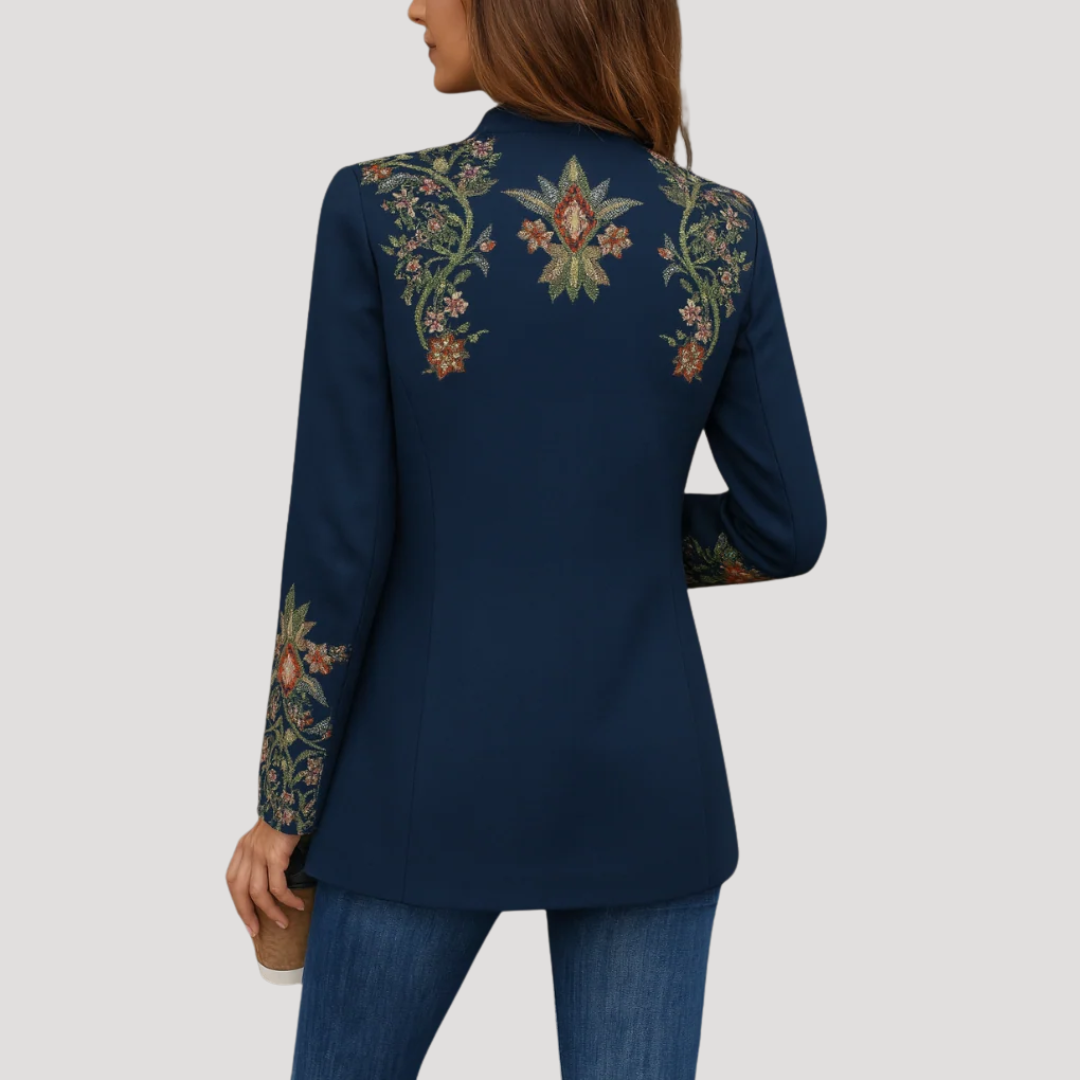 Selene | Giacca Donna Ricamata Bottonata