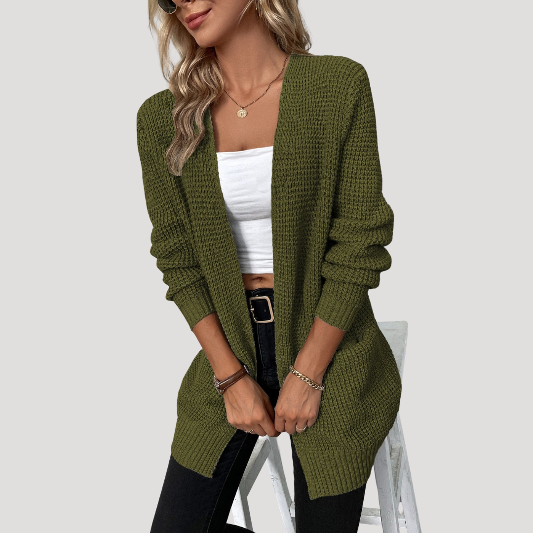 Yvonne | Cardigan Donna Aperto Taglio Casual