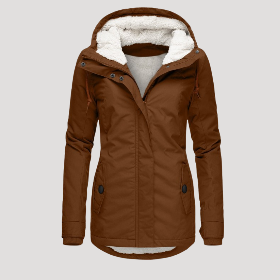 Sara | Parka Invernale Donna con Cappuccio