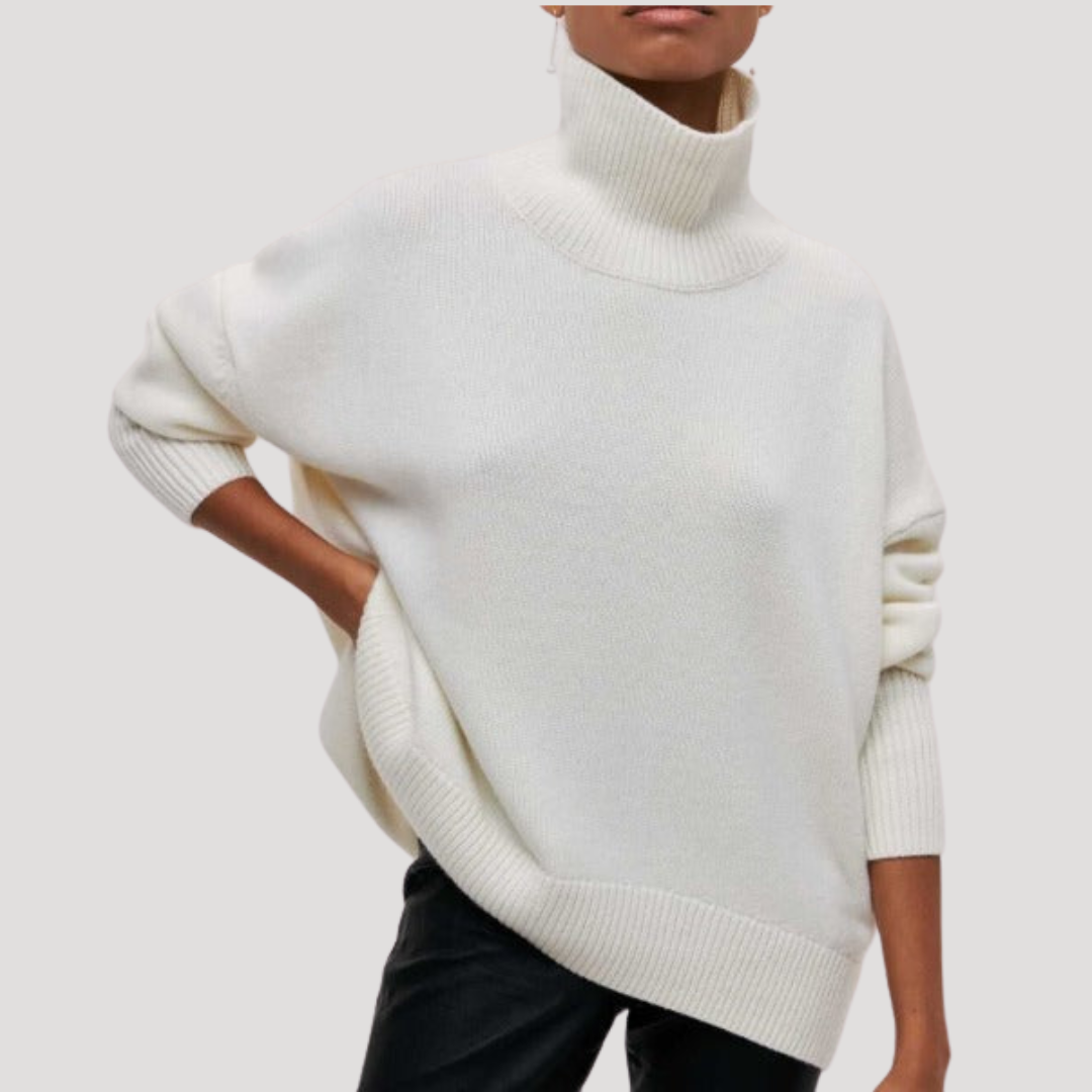 Gabrielle | Pull Oversize Donna Collo Alto