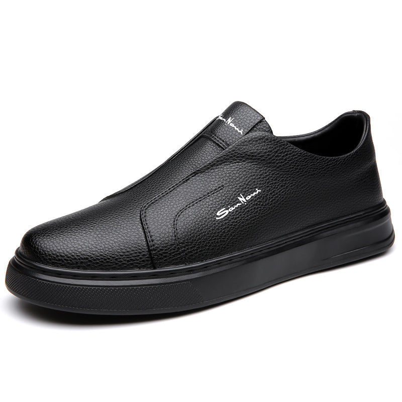 Ferdinando | Scarpe slip-on con suola bianca spessa da uomo
