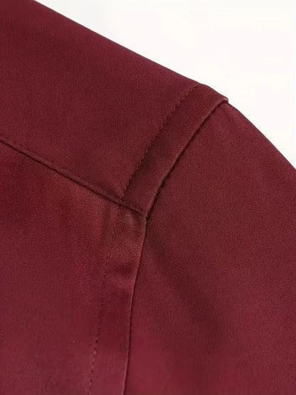 Vincenzo | Camicia a maniche lunghe con bottoni da uomo