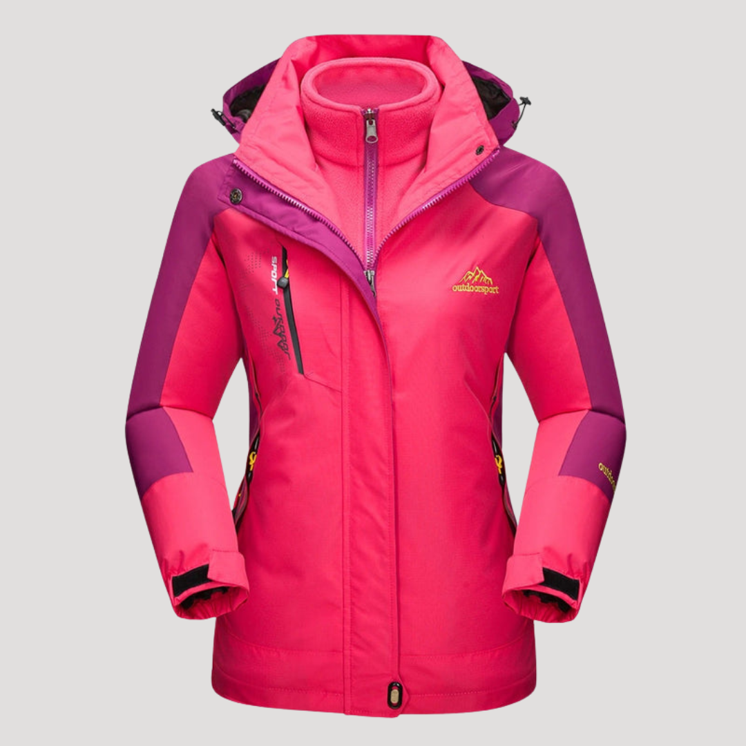 Gilda | Giacca Outdoor Donna con Cappuccio e Cerniera