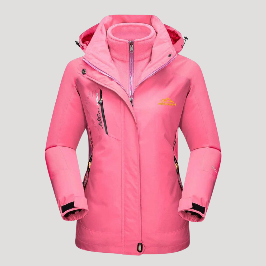 Gilda | Giacca Outdoor Donna con Cappuccio e Cerniera