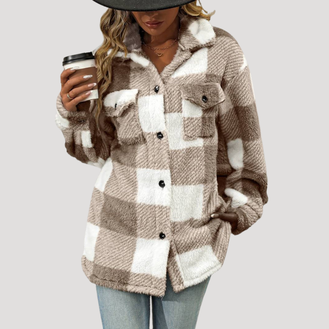 Fatima | Camicia Donna a Quadri Casual