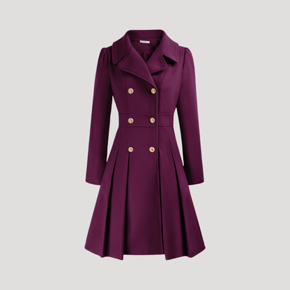 Caroline | Cappotto Incrociato Donna Doppiopetto Elegante