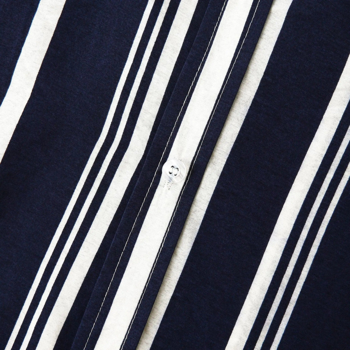 Manuel | Camicia a righe verticali a maniche corte da uomo