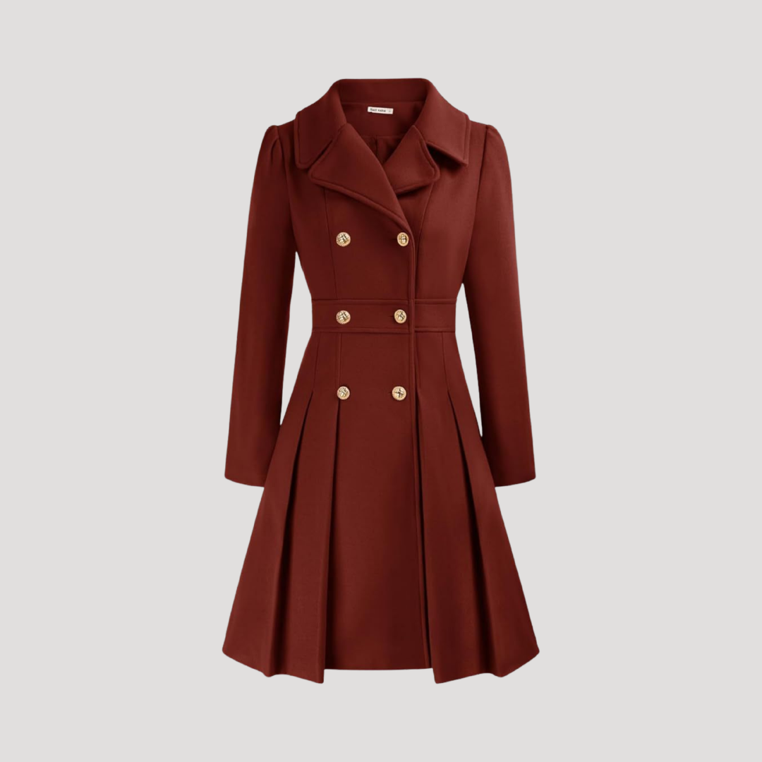 Caroline | Cappotto Incrociato Donna Doppiopetto Elegante