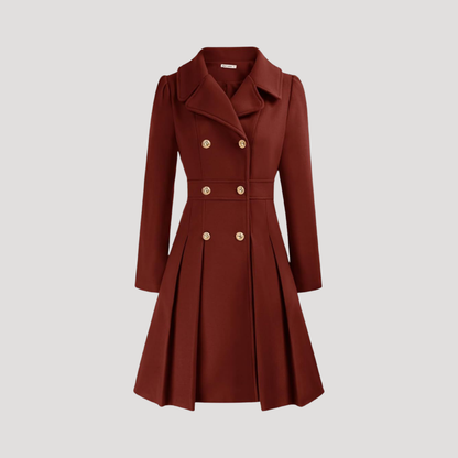 Caroline | Cappotto Incrociato Donna Doppiopetto Elegante
