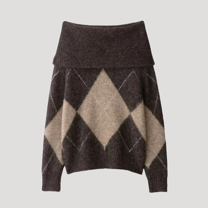 Gabriella | Pull Donna Argyle Spalle Scoperte