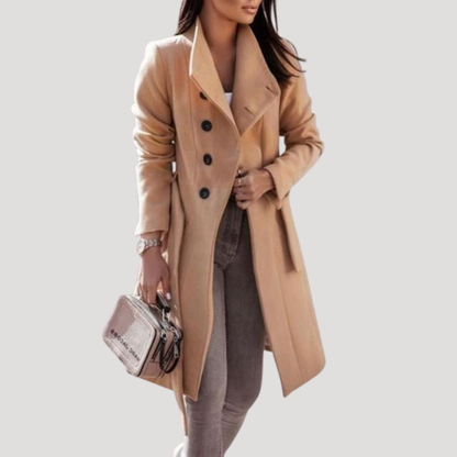 Gilda | Cappotto Lungo Donna Doppiopetto