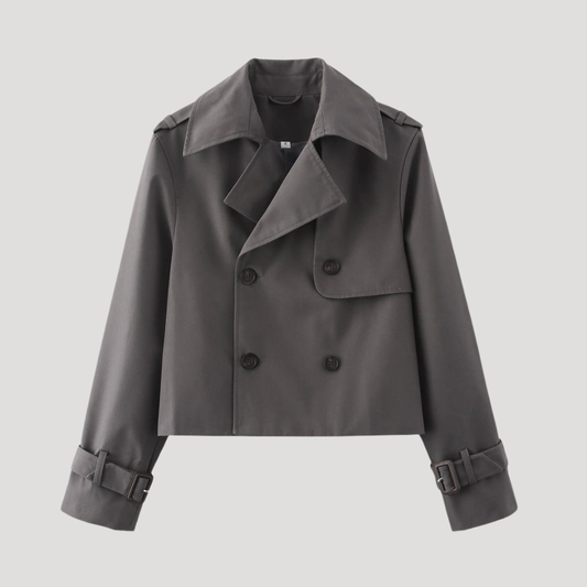 Gemma | Cappotto Trench Donna Incrociato a Doppiopetto