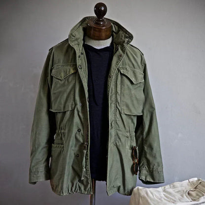 Cesare | Giacca militare M-65 con quattro tasche da uomo