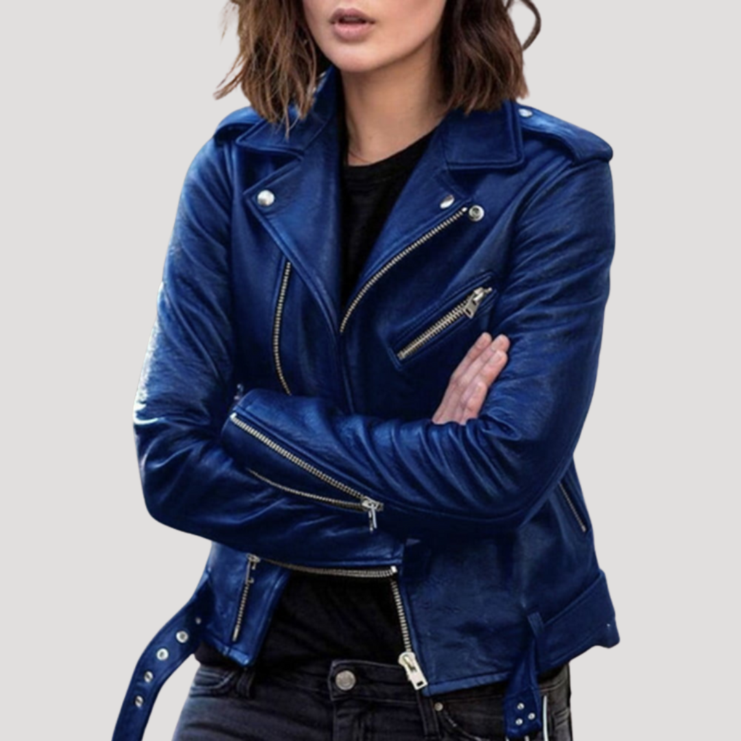 Francoise | Giacca Biker Donna Con Zip