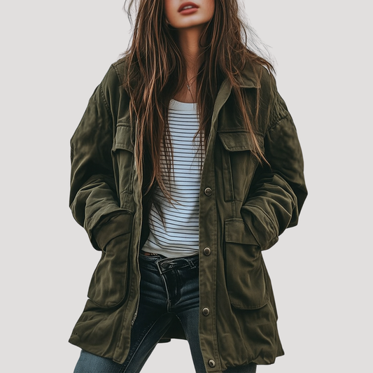 Perrine | Giacca Utilitaria Donna Oversize