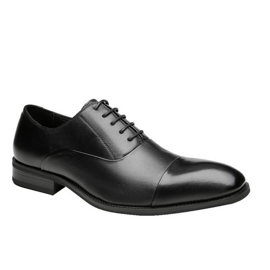 Lino | Scarpe stringate Oxford con punta rifinita da uomo