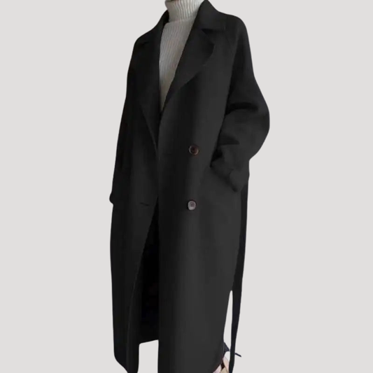Francesca | Manteau Donna Minimalista Taglio Lungo