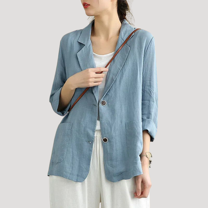 Cosette | Giacca da Costume Donna Bottonata Elegante
