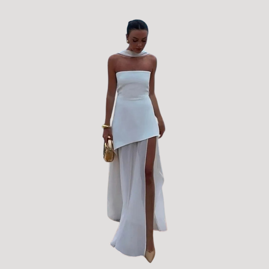 Sabrina | Abito lungo elegante con spacco