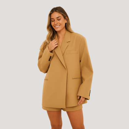 Genevieve | Blazer Lungo Donna Taglio Casual