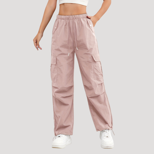 Albertine | Pantaloni Cargo Donna Vita Alta Casual