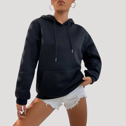 Flora | Felpa con Cappuccio Donna Casual Maniche Lunghe