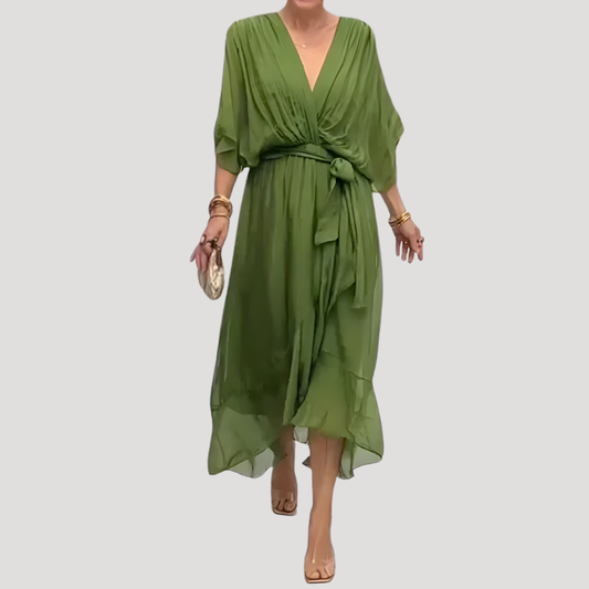 Adrienne | Robe midi donna fluida senza tempo