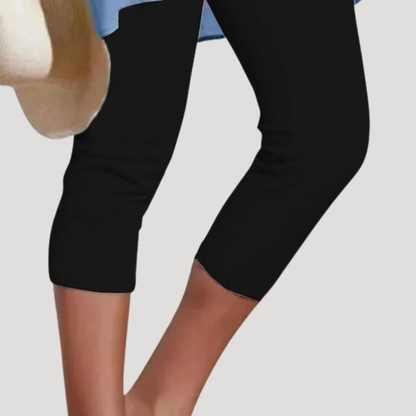 Adrienne | Leggings Capri Donna Modellanti e Confortevoli