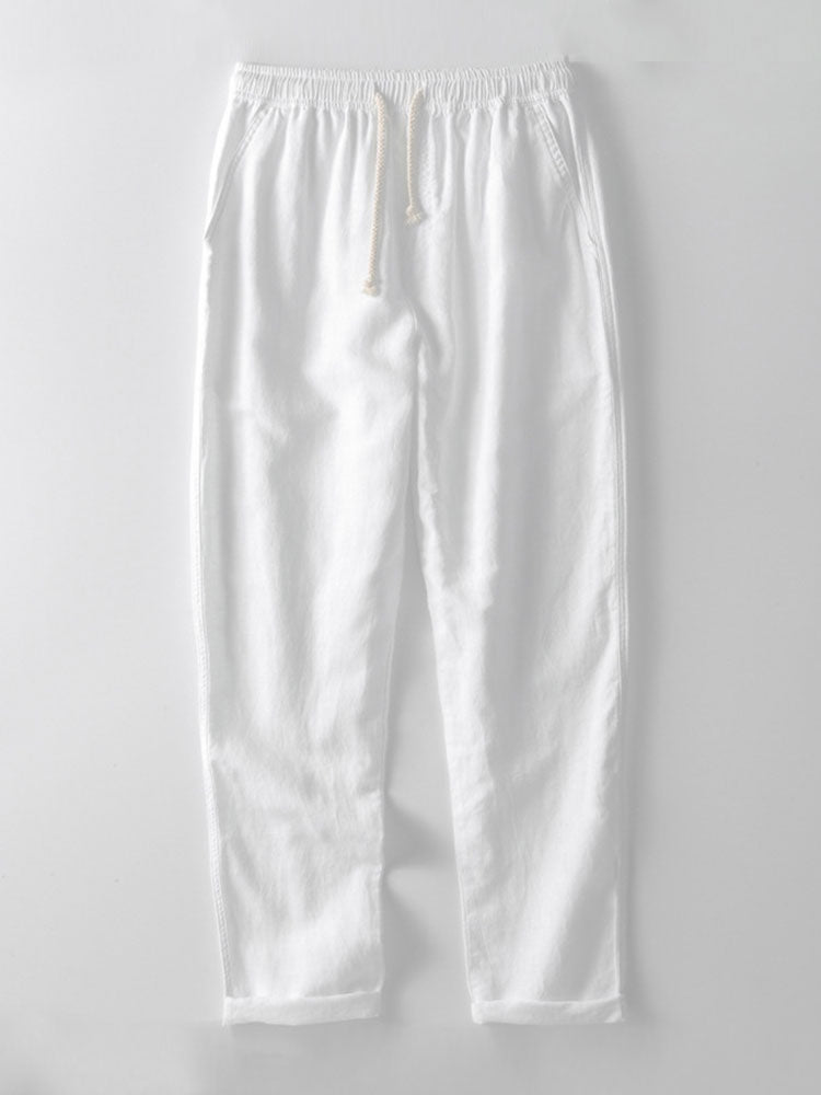 Attilio | Completo camicia a righe e pantaloni a maniche corte da uomo