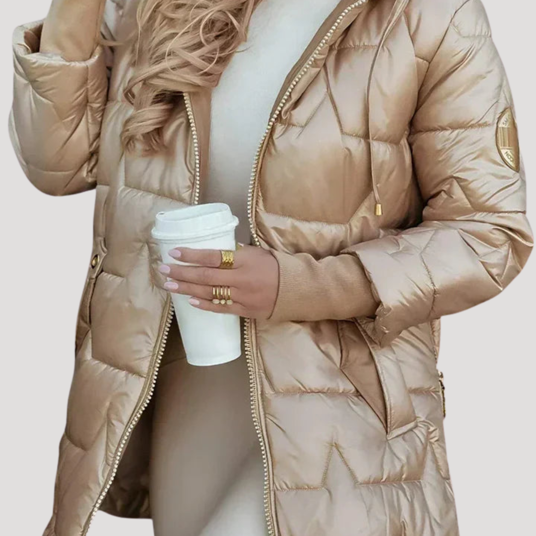 Cora | Giacca Donna Imbottita con Cappuccio Confortevole