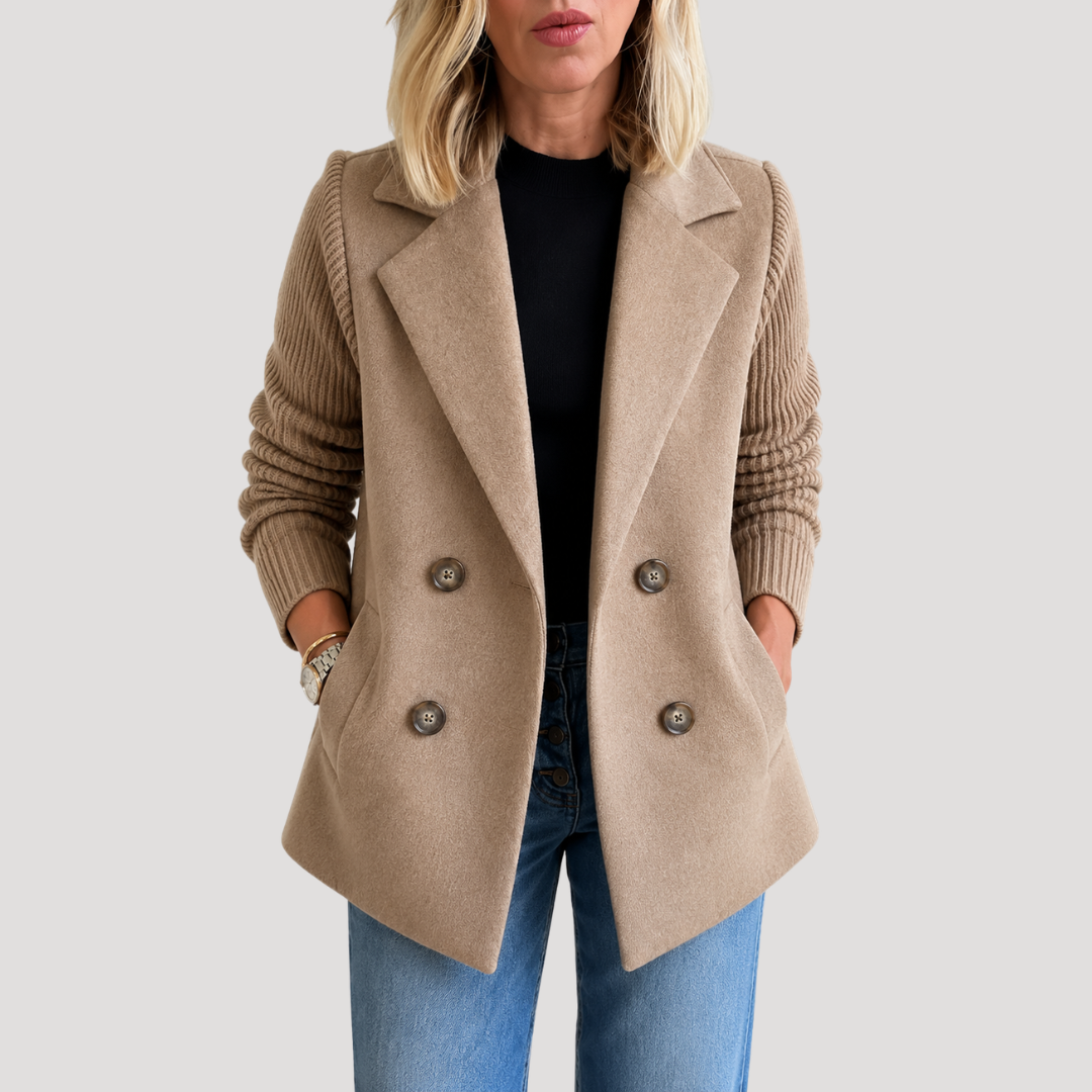 Sara | Blazer Incrociato Donna Doppiopetto Chic
