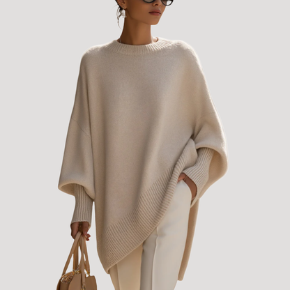 Valeria | Pull Poncho Donna Oversize in Maglia