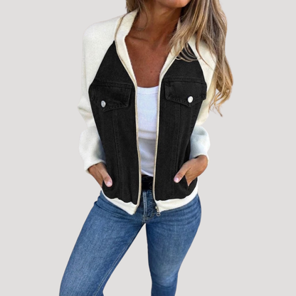 Lucille | Giacca in Jeans Donna Zip