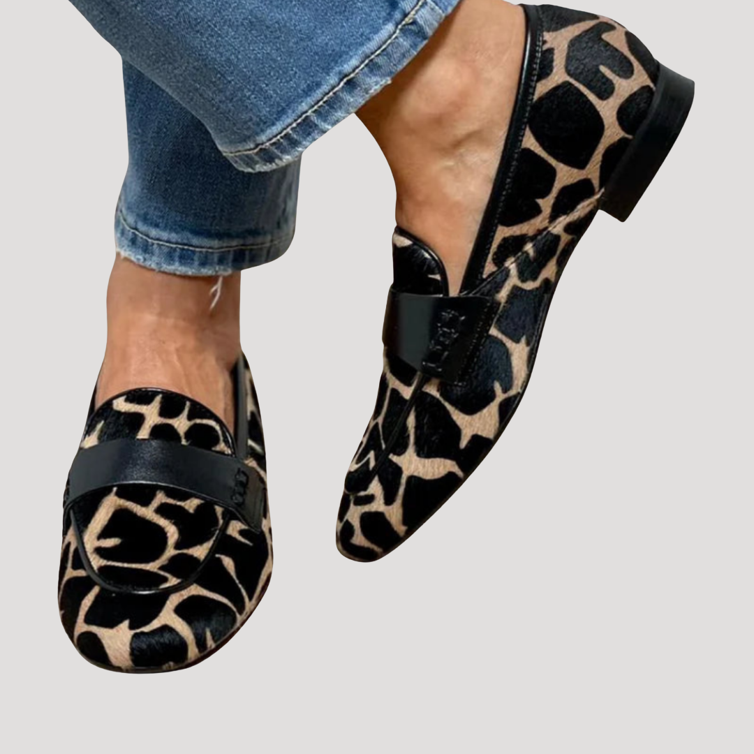 Pia | Mocassini donna eleganti leopardati