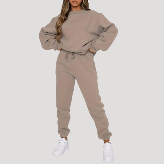 Liliana | Completo Donna Felpa e Pantaloni Sportivi con Caviglie Ristrette