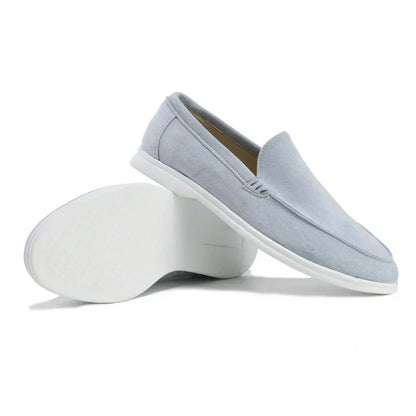 Gaetano | Mocassini slip-on con suola bianca da uomo