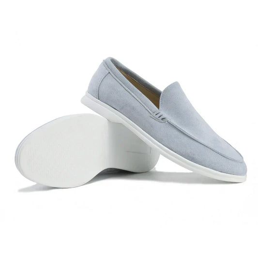 Gaetano | Mocassini slip-on con suola bianca da uomo