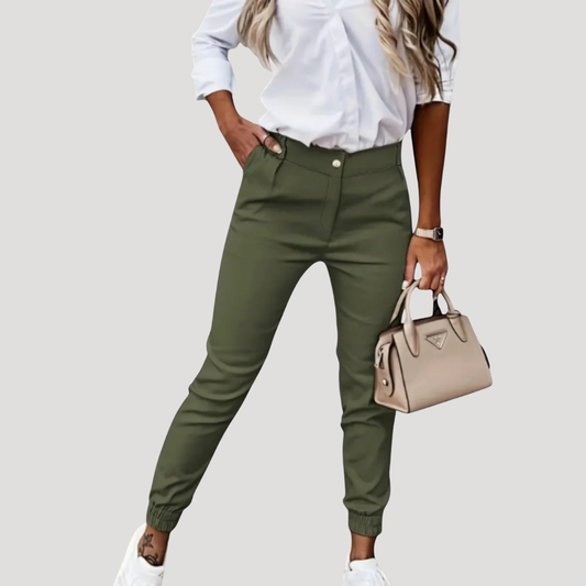Joelle | Pantaloni Donna Taglio Slim Casual
