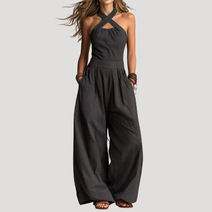 Yolanda | Combinazione Donna Collo Halter Incrociato Elegante
