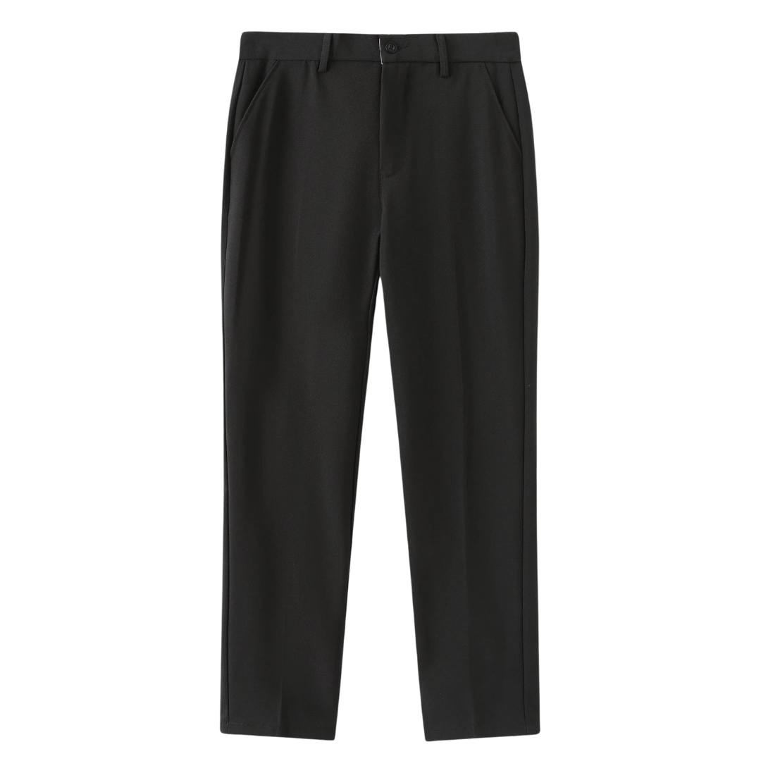 Leone | Pantaloni eleganti a vita alta con tasche da uomo