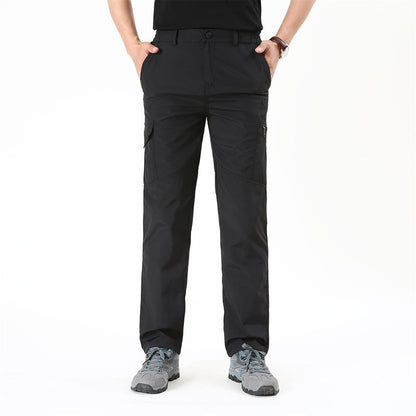 Giacomo | Pantaloni cargo con tasche laterali e zip da uomo
