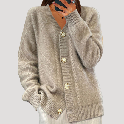 Lucy | Cardigan Donna Bottonato