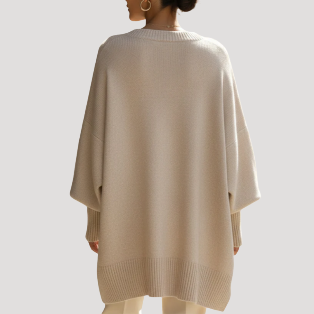 Valeria | Pull Poncho Donna Oversize in Maglia