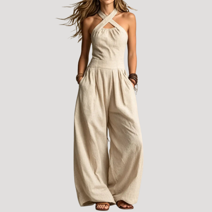 Yolanda | Combinazione Donna Collo Halter Incrociato Elegante