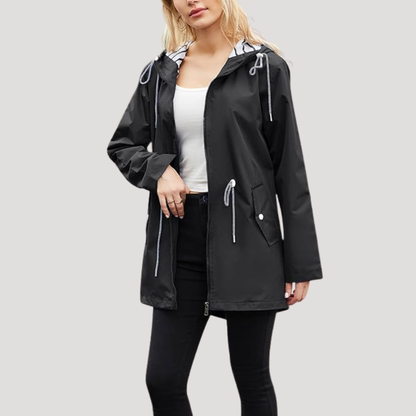 Giada | Giacca Donna Con Cappuccio e Coulisse