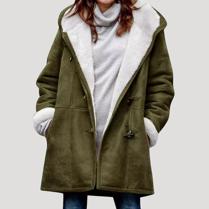 Maria Rosa | Duffle-Coat Donna Foderato in Borg