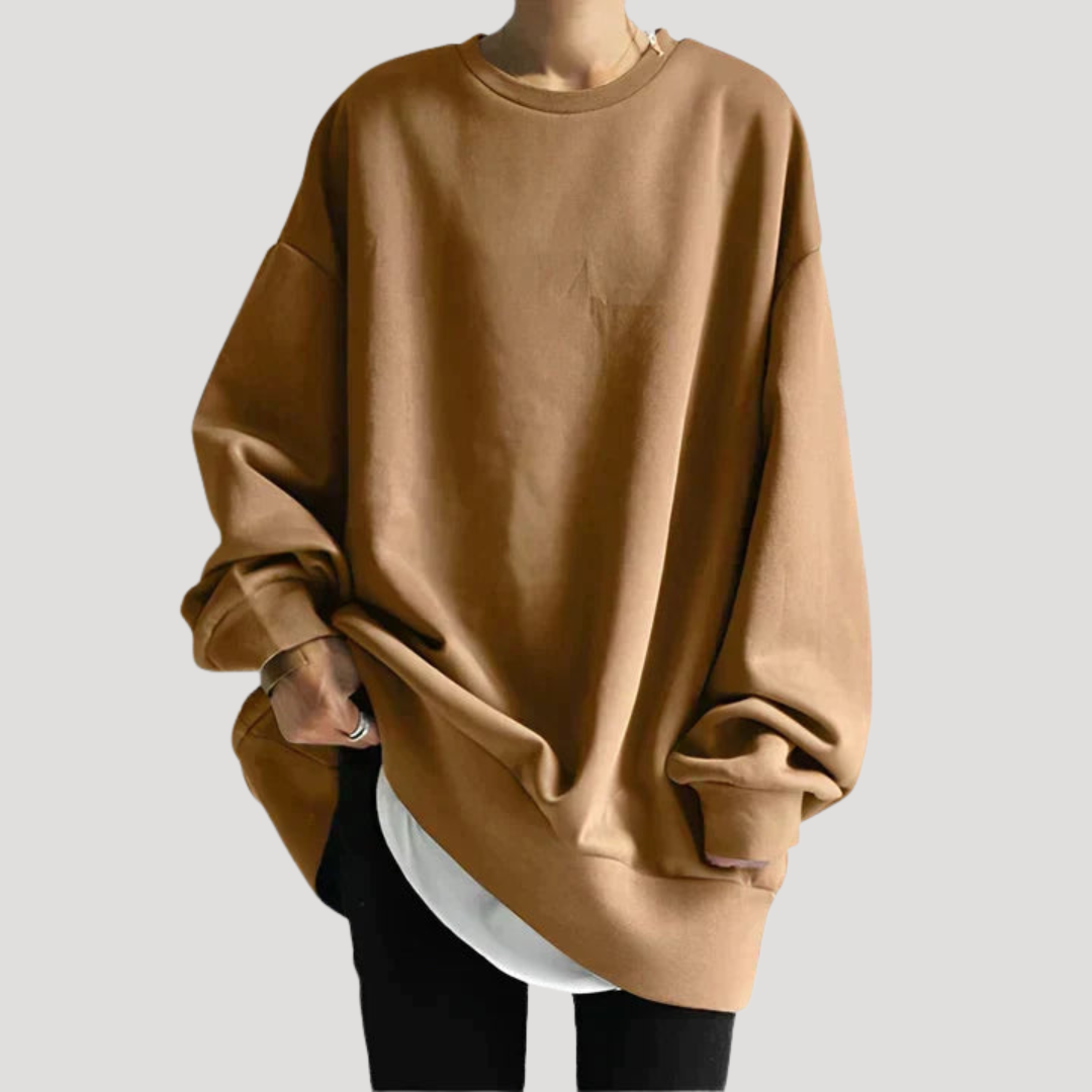 Sabine | Maglione Oversize Donna Collo Rotondo