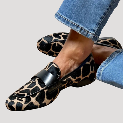 Pia | Mocassini donna eleganti leopardati