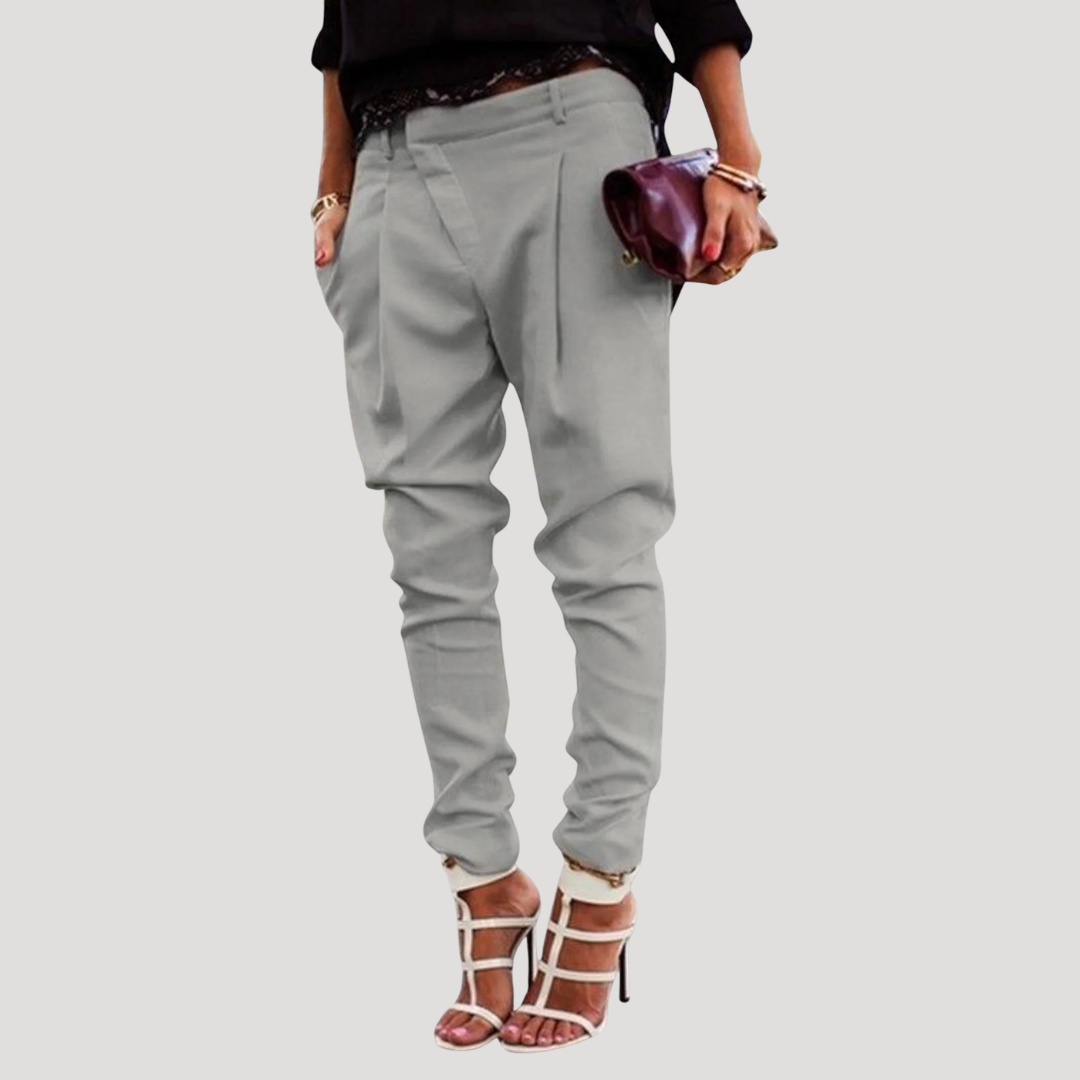 Rosanna | Pantalone Carrot Donna Vita Alta Chic